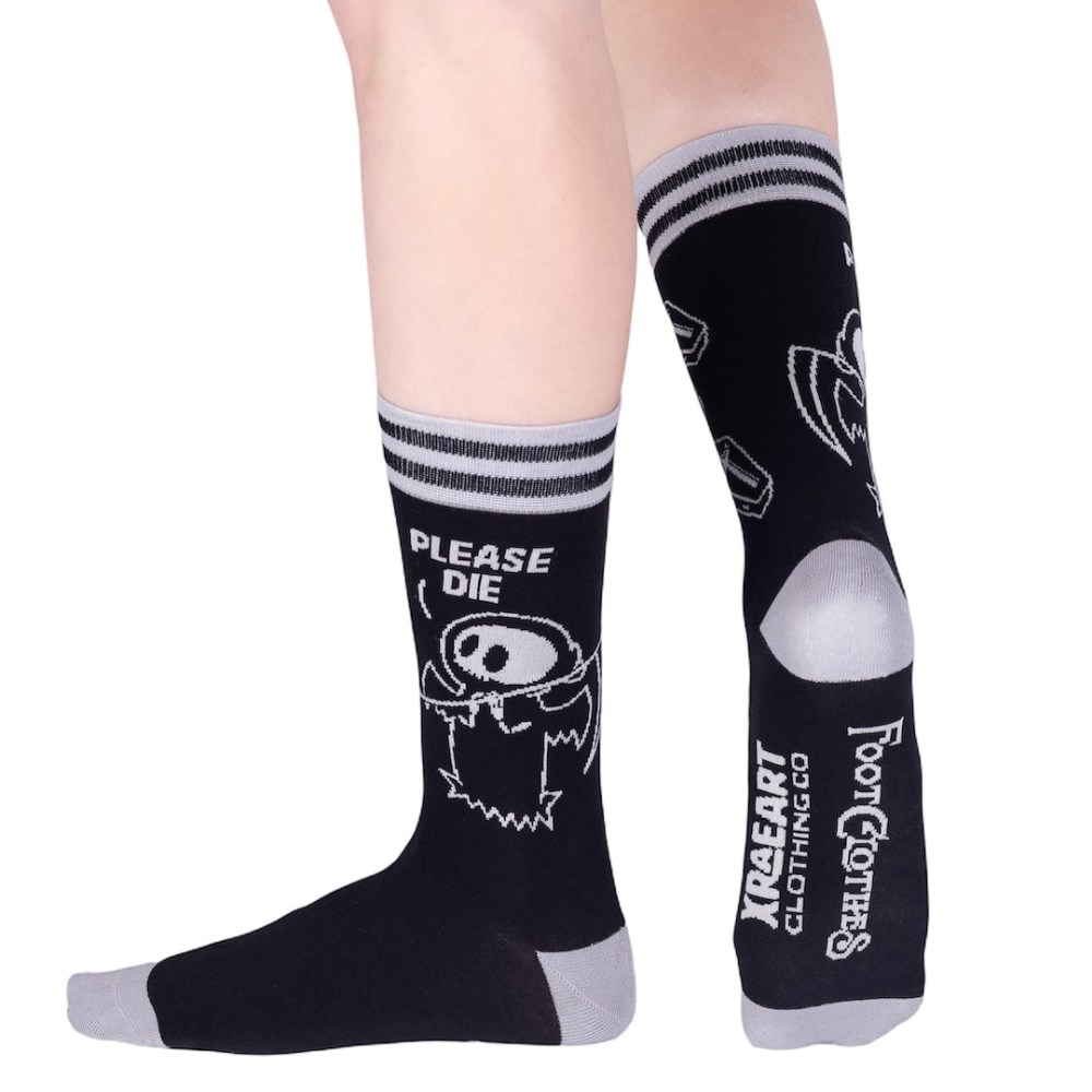 Footclothes - Please Die Socks - Multicolours